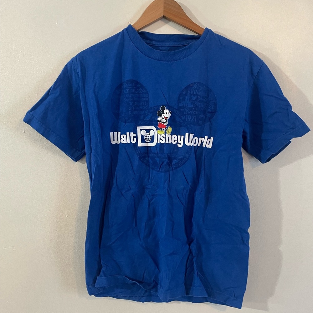 Walt Disney World Official Shirt | Size M | Blue Parks Exclusive Merchandise